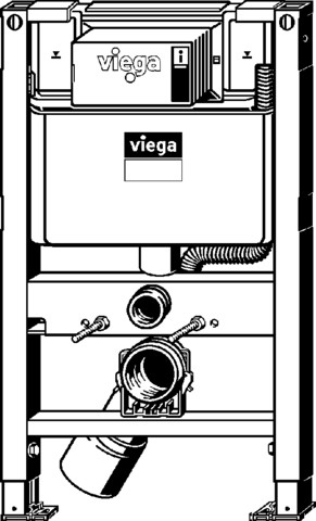 Инсталляция для унитаза Viega 772017