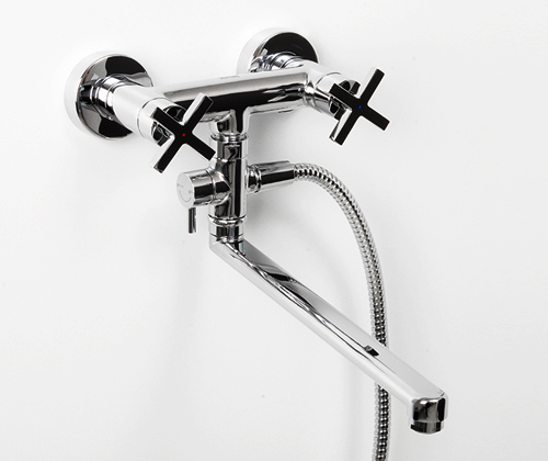 Смеситель Wasserkraft Weser 7802L универсальный