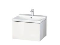 Тумба под раковину Duravit L-Cube  цвет-белый глянцевый LC614402222 hog2