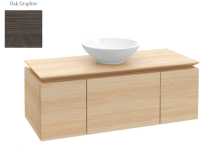 Тумба под раковину Villeroy&Boch Legato  цвет-Oak Graphite B577L0FQ hog2