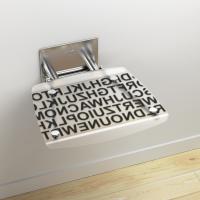 Унивеpсальное сиденье для душа RAVAK OVO-B-TEXT B8F0000030