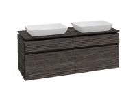 Тумба под раковину Villeroy&Boch Legato  цвет-дуб графитовый B723L0FQ hog2