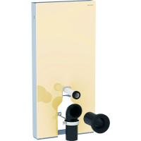 Сантехнический модуль Geberit Monolith Plus для напольного унитаза, 101 см: Стекло / Песок 131.201.TG.5