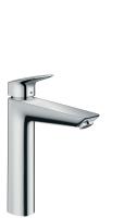Смеситель Hansgrohe Logis для раковины с высоким изливом без сливного набора, хром 71091000