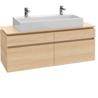 Тумба под раковину Villeroy&Boch Legato  цвет-дуб сантана B61000E1 hog2