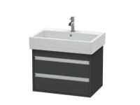 Тумба под раковину Duravit Ketho  цвет-графит матовый KT662404949 hog2