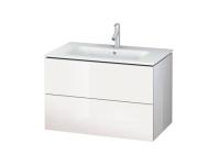 Тумба под раковину Duravit L-Cube  цвет-белый глянцевый лак LC624108585 hog2