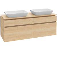 Тумба под раковину Villeroy&Boch Legato  цвет-вяз импрессо B72300PN hog2