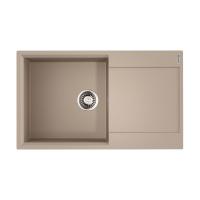 Кухонная мойка Omoikiri Daisen 86-BE Artgranit/ваниль 4993694 Кухонная мойка Omoikiri Daisen 86-BE Artgranit/ваниль 4993694