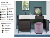 Раковина CIELO Narciso Vanity  1300 мм, материал-керамика, цвет-Polvere NALA PL + NAMUE RG hog4