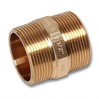 Ниппель 1 1/2" латунь 522 522112R Ниппель 1 1/2" латунь 522 522112R