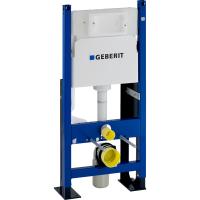 Инсталляция Geberit Duofix для подвесного унитаза, 112 см, со смывным бачком скрытого монтажа Delta 12 см, отдельно стоящий, Delta 12 см 457.570.00.1