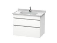 Тумба под раковину Duravit Durastyle  цвет-белый матовый DS648801818 hog2