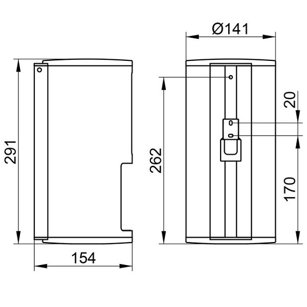 Бумагодержатель Keuco Plan  14969010000