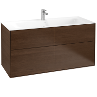 Тумба под раковину Villeroy&Boch Finion  цвет-Glossy White Lacquer F05000GF hog2