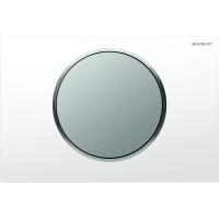 Смывная клавиша Geberit Sigma10, смыв/стоп: белая, матовый хром 115.758.KL.5 Смывная клавиша Geberit Sigma10, смыв/стоп: белая, матовый хром 115.758.KL.5