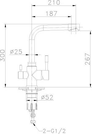 Смеситель Lemark Expert LM5061S для кухонной мойки