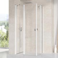 Душевой уголок RAVAK CHROME CRV2-100  белый + Transparent 1QVA0100Z1 Душевой уголок RAVAK CHROME CRV2-100  белый + Transparent 1QVA0100Z1