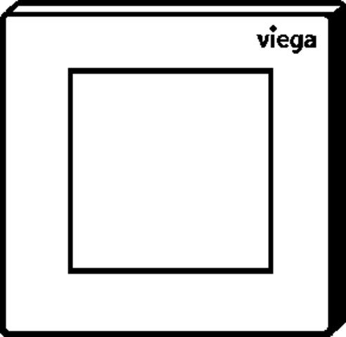Панель смыва Viega Prevista для писсуара 774523 Панель смыва Viega Prevista для писсуара 774523