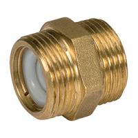 Ниппель 3/4" латунный со встроенным обратным клапаном R189VY004 Ниппель 3/4" латунный со встроенным обратным клапаном R189VY004