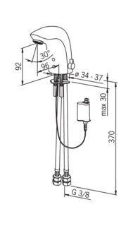 Смеситель для раковины Oras Electra 6150F