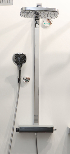 Душевая стойка Hansgrohe Raindance Select E 300 2jet 27128000 Showerpipe