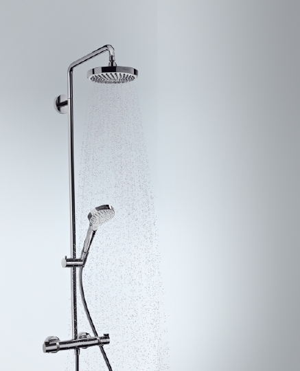 Душевая стойка Hansgrohe Croma Select S 180 2jet 27253400 с термостатом
