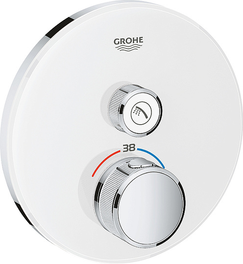 Термостат Grohe Grohtherm SmartControl 29150LS0 для душа, moon white Термостат Grohe Grohtherm SmartControl 29150LS0 для душа, moon white