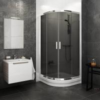 Душевой уголок RAVAK BLIX BLCP4-90 белый + Графит 3B270100ZH Душевой уголок RAVAK BLIX BLCP4-90 белый + Графит 3B270100ZH