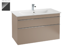 Тумба под раковину Villeroy&Boch Venticello  цвет-серый глянцевый A92503RA hog2