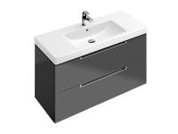 Тумба под раковину Villeroy&Boch Subway 2.0  цвет-белый глянцевый A69000DH hog2