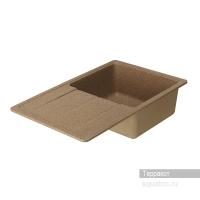 Мойка для кухни Aquaton Аманда прямоугольная с крылом терракотовый 1A712832AD270 Мойка для кухни Aquaton Аманда прямоугольная с крылом терракотовый 1A712832AD270