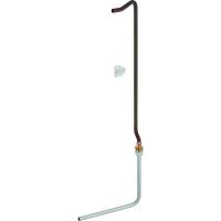 Комплект для нижнего подключения воды Geberit для смывного бачка наружного монтажа AP140 240.290.00.1