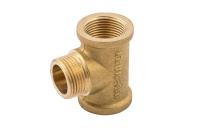 Тройник, ELSEN, Metalit, ВНВ, 3/4", 3/4", 3/4", латунь, равнопроходной EBF08.34