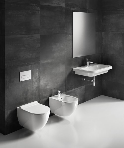 Умывальник RAVAK CHROME 550 керамический белый XJG01155000