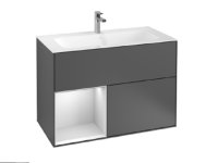 Тумба под раковину Villeroy&Boch Finion  цвет-Anthracite Matt Lacquer F030MTGK hog2