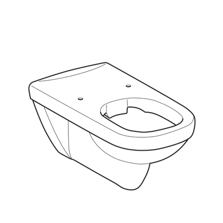 Унитаз подвесной  безободковый Geberit Renova Comfort, Rimfree, глубина 70 см 208560000