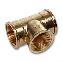 Тройник 3/4" ВР латунь, 622 62234R