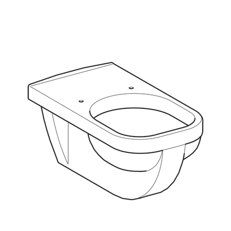 Унитаз подвесной Geberit Comfort Square  208550000