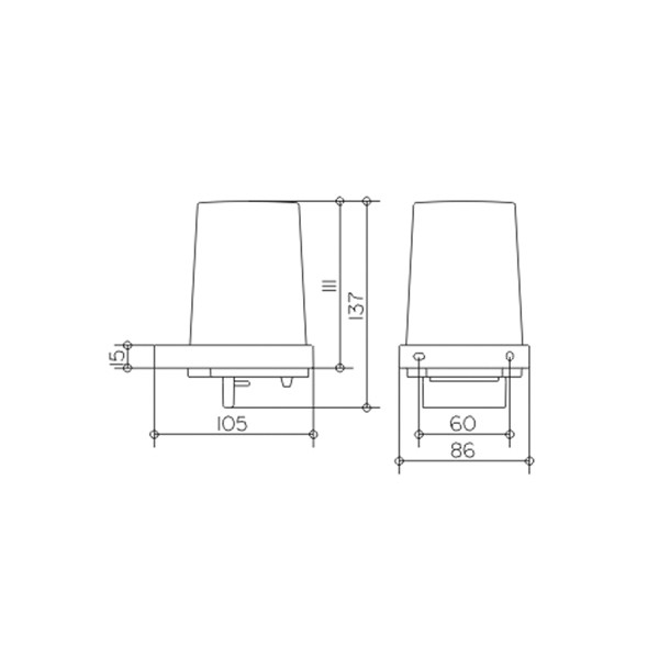 Дозатор для жидкого мыла Keuco Edition 11 одинарный  11152019000