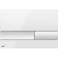 Кнопка смыва AlcaPlast M1730 белая