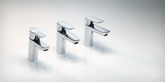 Смеситель Kludi Pure&Solid 340280575 для раковины