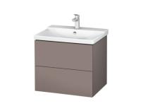 Тумба под раковину Duravit L-Cube  цвет-базальт матовый LC624404343 hog2