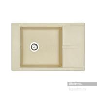 Мойка для кухни Aquaton Делия 78 прямоугольная с крылом шампань 1A715132DE290