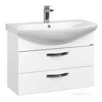 Тумба под раковину Aquaton Ария 80 М подвесная белый 1A140801AA010