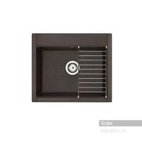 Мойка для кухни Aquaton Делия 60 прямоугольная кофе 1A715232LD280