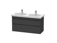 Тумба под раковину Duravit Durastyle  цвет-графит матовый DS648604949 hog2