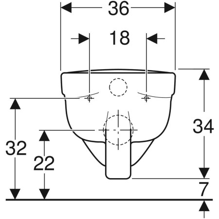 Унитаз подвесной Geberit Renova Plan, 540 мм 202160000 Унитаз подвесной Geberit Renova Plan, 540 мм 202160000