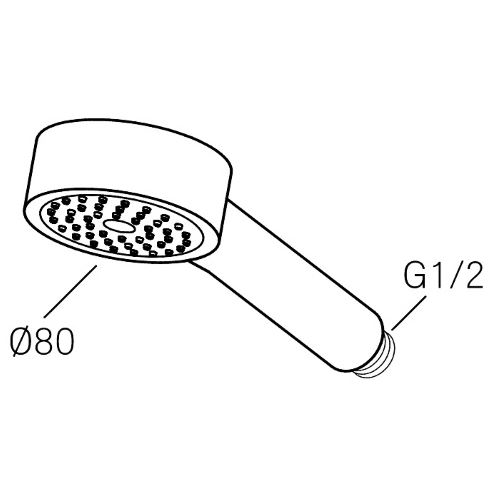 Mora MMIX, ручной душ S5 130361