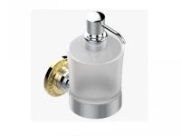 Дозатор для жидкого мыла THG Malmaison cristal с держателем  U94 F01 613